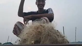 New fishing techniques in village boats | Ep-13 | Team bad boy