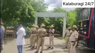 Protests begins in chittapur as Manikanta Rathod gets arrested.