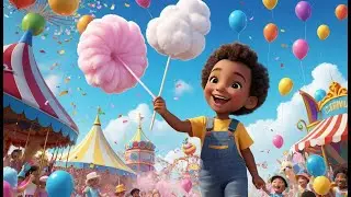 Cotton Candy, Sweet and Light Delight | Fun Candy Song for Kids | Interactive Sweet Treat Rhyme