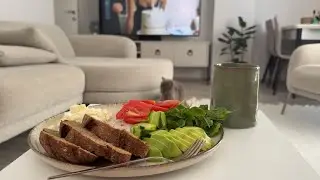 Sessiz Vlog 12 😊 Pazar alışverişi ❤️ Kahvaltı 🧇 Philips latte go 5500 kahve makinesi 😍 Ocak temizlik