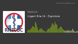 Urgent Bite 16 - Zopiclone
