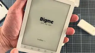 New Black and White version BigMe B6 BW eink carta 1300 Android mini tablet e-reader monochrome