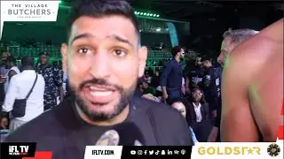 AMIR KHAN LEFT STUNNED BY 6ft9 HEAVYWEIGHT EMANUEL ODIASE FIRST ROUND KNOCKOUT IN LAGOS (NIGERIA)