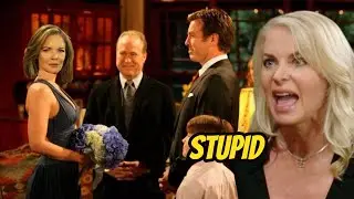 The Young And The Restless Ashley gets angry and destroys Jack's wedding - Diane will hire security