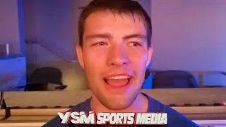 Dakota Linger reacts to his upset Knockout over Josue Vargas in the 2nd round