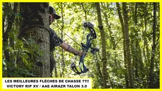 TEST ET AVIS VICTORY RIP XV ET AAE AIRAZR TALON 3.0 !! LES MEILLEURES FLÈCHES POUR LA CHASSE ? | BAN