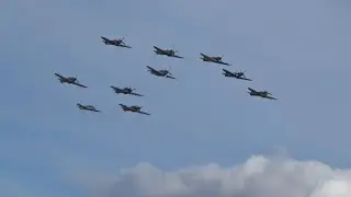 Duxford Battle of Britain Airshow 2025 (Friday): Aircraft Restoration Company Big Wing