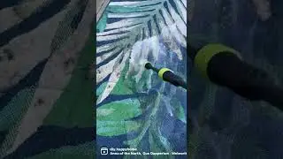 Powerwashing is so satisfying. Cleaned our outdoor rug right up!