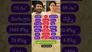 Chiranjeevi vs  vijayashanti #entertainment #indianactor #actor #tollywood #megafamily #chiranjeevi
