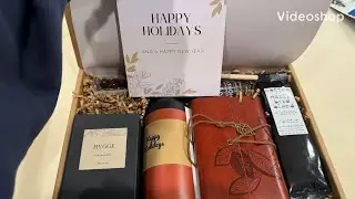 Elegant Holiday Gift Box Unboxing | Cozy Winter Wellness Set