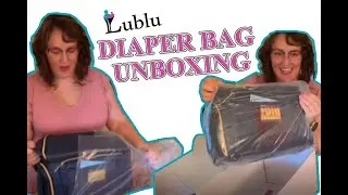 Lublu Diaper bag Unboxing