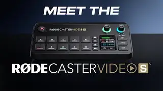 Meet the new R&Oslash;DECASTER VIDEO S. The ultimate creative co-pilot.