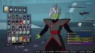 Dragon Ball Sparking Zero - Fused Zamasu (Gohan) VS Gogeta SSJ Blue