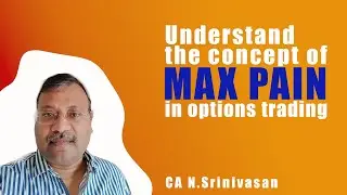 What is Max Pain in option trading - CA N.Srinivasan