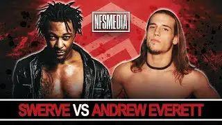Swerve VS Andrew Everett #swerve #wrestling #nfsmedia