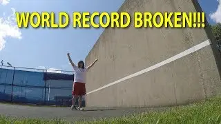 Most Catches Of A Tennis Ball Bounced Off A Wall World Record