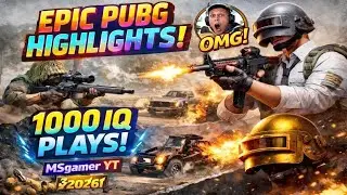 Epic PUBG Highlights!🔥#bgmi #highlights 