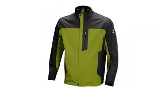 2013 Mizuno Impermalite Performance Shell Waterproof Golf Jacket-Full Zip (Small, Green/Black)