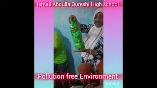 #School /Plastic free Environment Day first Activity in Ismail Abdulla Qureshi High school. 💐💐