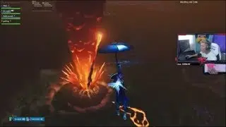 Tfue Volcano Eruption Reaction! Hilarious! (Fortnite Battle Royale)