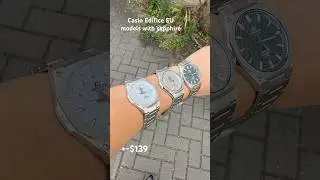 The Casio Edifice EFR-S108DE-2AVU, EFR-S108DE-3AVU, EFR-S108DE-8AVU sapphire. *WORLD WIDE SHIPPING*