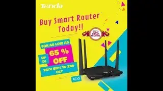 Get big Discount on Tenda WiFi router and mesh solution