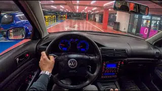 Volkswagen Passat B5 Night | POV Test Drive #518 Joe Black