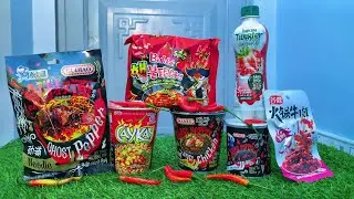 Spicy unboxing, Ghost Pepper spiciest noodles in the world