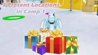 Expedition Antarctica 2025 Christmas Event 3 Present Locations in CAMP 1