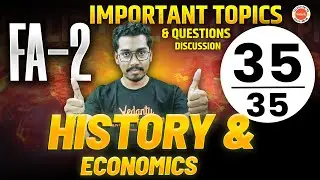 FA-2 Important Topics & Questions Discussion | History of economics | Class 10 AP | Rupesh Sir