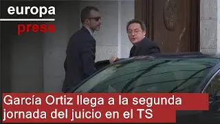 Garc&iacute;a Ortiz llega a la segunda jornada del juicio en el TS