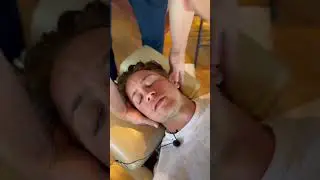 Коррекция височно-нижнечелюстного сустава снимает сильное напряжение в челюсти #хиропрактика #хир...