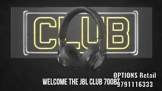 JBL CLUB 700 Bluetooth  OPTIONS Retail 9791116333
