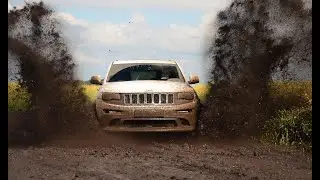 Макаем в грязь Jeep SRT! Grand Cherokee SRT in mud