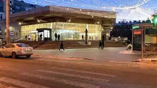 Walking in St Petersburg / Dec 20, 2022 / Petrogradskaya storona / 4K 60Fps