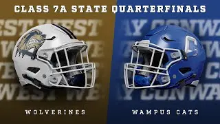 Conway Wampus Cats vs Bentonville West | 7A Quarterfinals | November 21, 2025