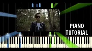 gnash - i hate u, i love u - Piano Tutorial / Cover - Synthesia