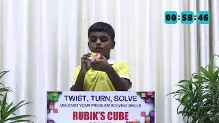 Colour Match Sprint-Rubik's Cube Challenge || Trijal Grade I -B || Sunbeam School Varuna