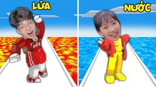 ЯПОНГОЛИН ВЫБИРАЕТ ОГОНЬ ИЛИ ВОДУ, ЧТОБЫ СБЕЖАТЬ С ОСТРОВА LEGO ПОСРЕДСТВУ МОРЯ