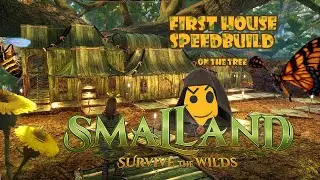 🏹 Smalland 🌳  Survive the Wilds 🦎 First House Tree Base 🌳Speedbuild ⚒