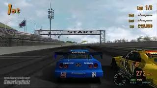 Gran Turismo 3 A-Spec PS2 | Test Course | Nissan CALSONIC Skyline '00