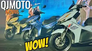 KING SKUTER 200cc SUDAH MARI! QJMOTO AX200S RM7****