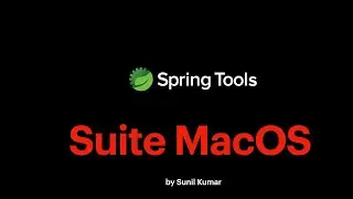 Download and Install Spring Tool Suite on macOS
