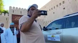 Training day trip of our professional tour guide of Sunshine Tours Oman
