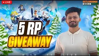 5 FREE Royal Pass GIVEAWAY | BGMI 4.1 Update | BGMI LIVE #bgmi #pubgmobile #bgmi