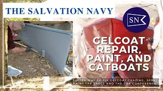 Eps. 26 - The Catboat Assoc. Annual Meeting, Easier Crazing Repair & Paint the Eagle.