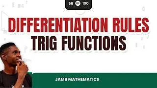 Математика JAMB, раздел 56 &mdash; Правила дифференцирования, Тригонометрические функции &mdash; Математика д...