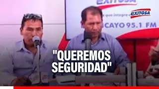 🔴🔵Transportistas de Huancayo niegan intereses políticos en paro: 