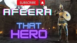 Afeera - I TRIED MY BEST AND HARDEST FOR MY TEAM! #ForHonor