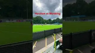 Horsham vs Worthing pre-match #horsham #worthing #football #preseason